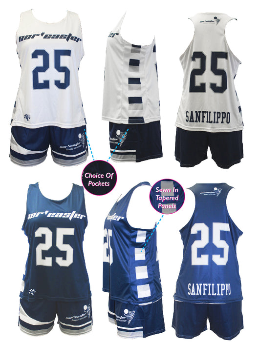 Sweet Caroline-Racerback Reversible and Short Uniform Set